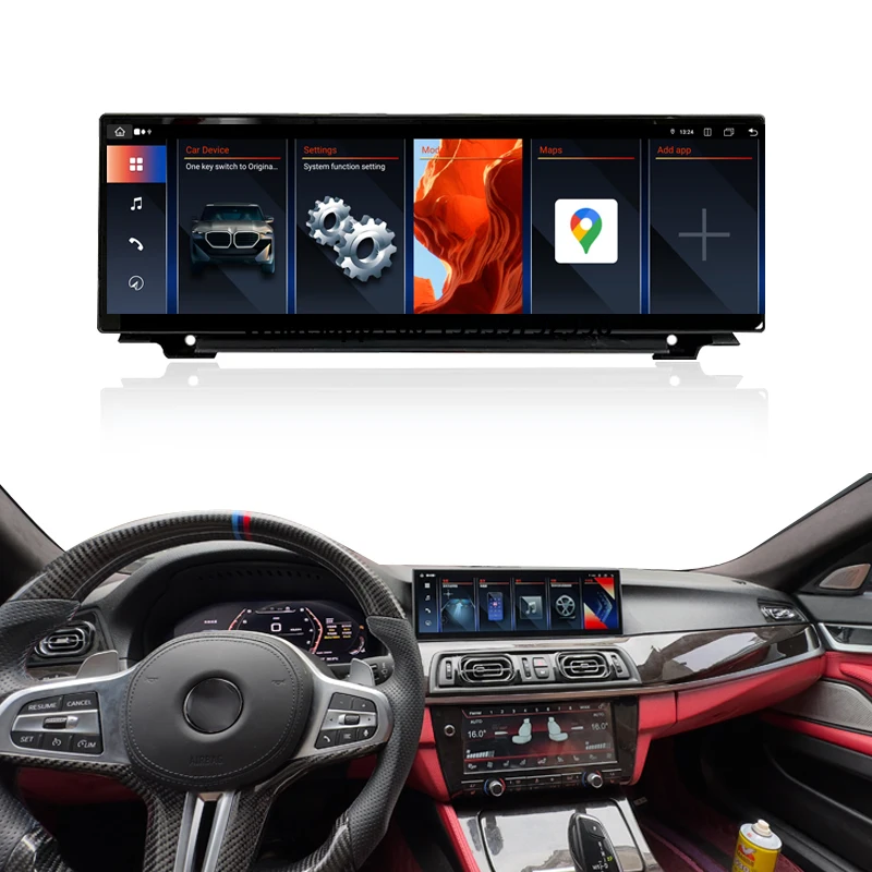 

14.9 Inch 2560*720p Android Upgrade Display Touch Screen OEM Replacement for F10 F11 CIC NBT GPS Navigation Carplay