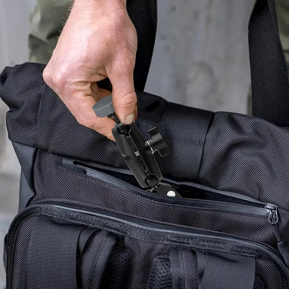 For Starlink Mini Clamp Bracket Kits Multifunctional Adjustable Pole Mount Roof Mount for RV/Yacht/Camper/Guardrails