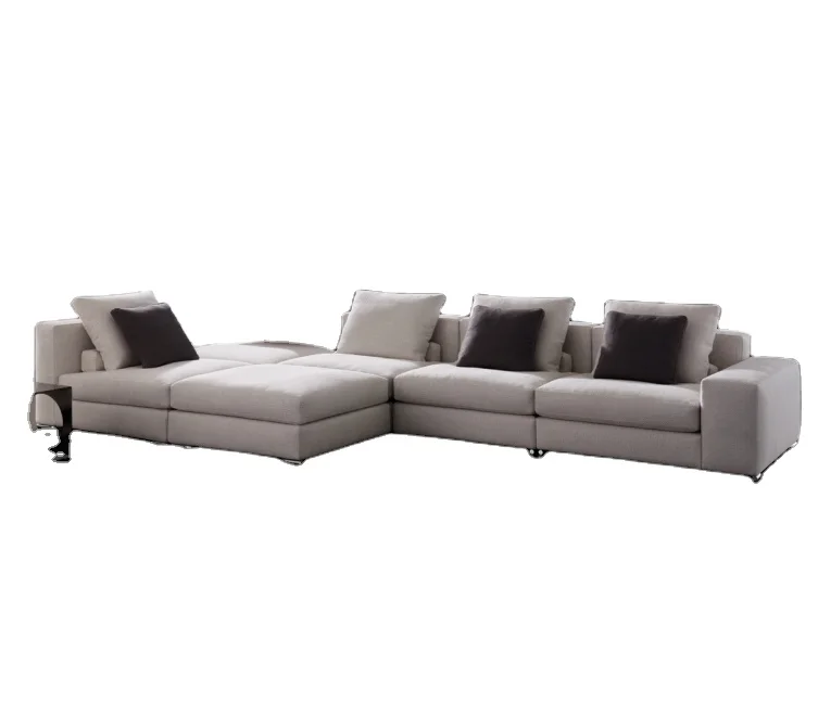 Modern Italian Living Room Furniture Sofa Home Furniture Sofa Modular Set Fabric Sofa Sectionals
