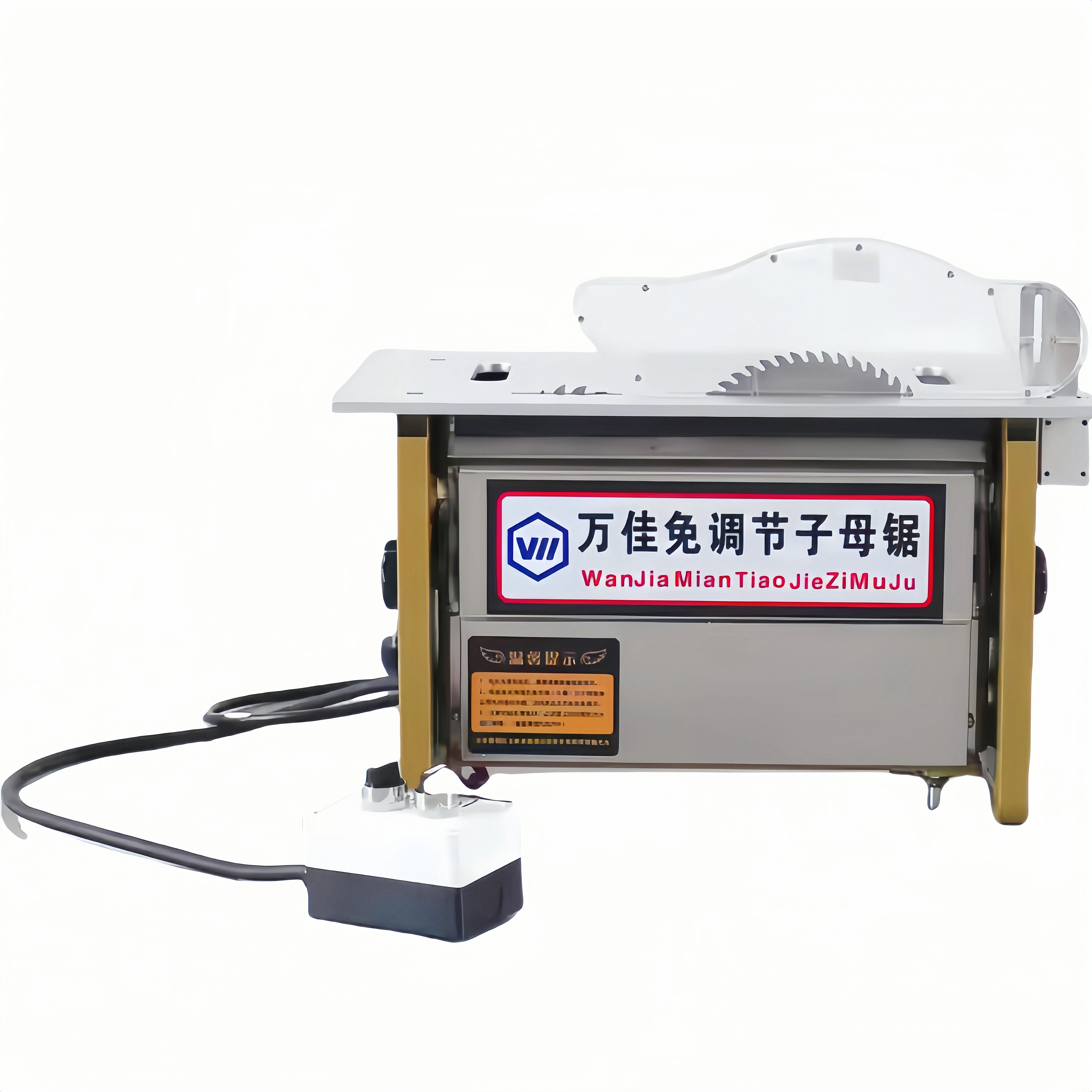 

Popular Hot sell WT30 Multi-Function Portable Table Saw Optional Shaft Slider Lifting External Vacuum Cleaner Horizontal for Woo