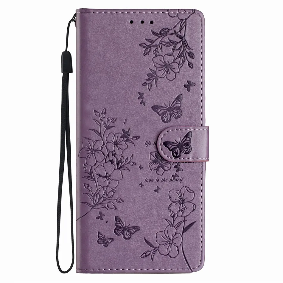 Cover A Libro In PU Per Xiaomi Redmi Note 4 / 4X – Custodia Portafoglio Con Fiori Rosa (HX Pink Flower) - 2