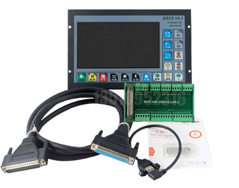 Imagem -03 - Nova Chegada Ddcsv4.1 Autônomo Controlador de Movimento Offline Suporte Controlador Eixos Eixos Usb Cnc Controlador Interface