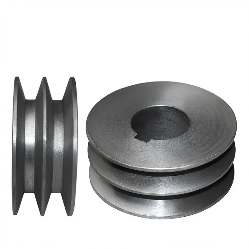 Double Groove 2B Type V Belt Pulley Industrial Transmission Wheel For Motor Gearbox Machinery Power Drive Component Parts