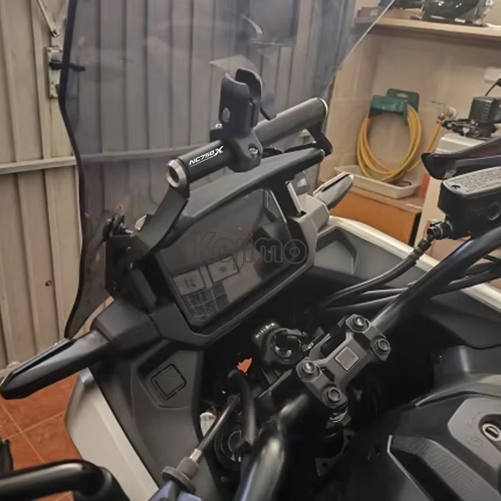FOR HONDA NC750X NC 750X NC750 750 X 2025 2026 2027 Motorcycle Navigation Bracket GPS Phone Holder Accessories Handlebar Mount