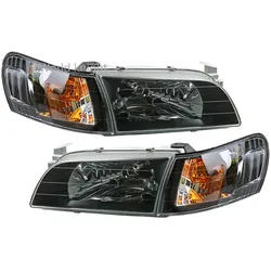 Turn signal Car Front Corner Lamp Lights Lens Black Signal Lamp  Headlight For Toyota Corolla AE100 E100 AE101 1992 - 1995