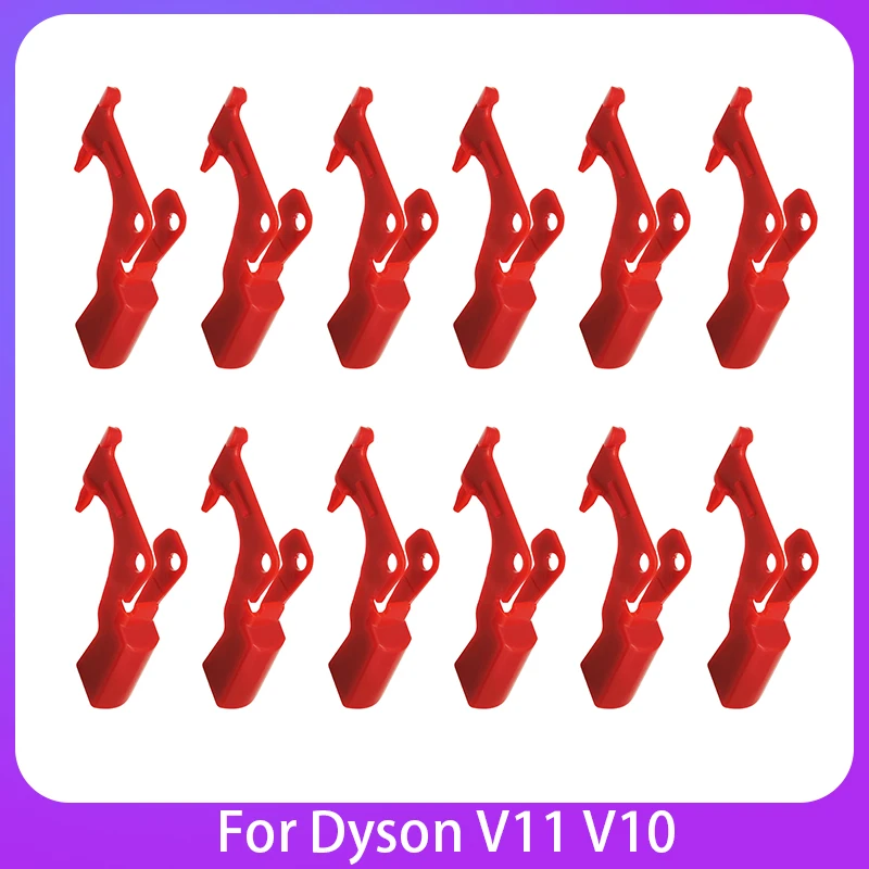 6 Stuks/12 Stuks Extra Sterke Trigger Knop Schakelaar Voor Dyson V10 V11 Stofzuiger Veegmachine Vervangen Voor Thuisreiniging