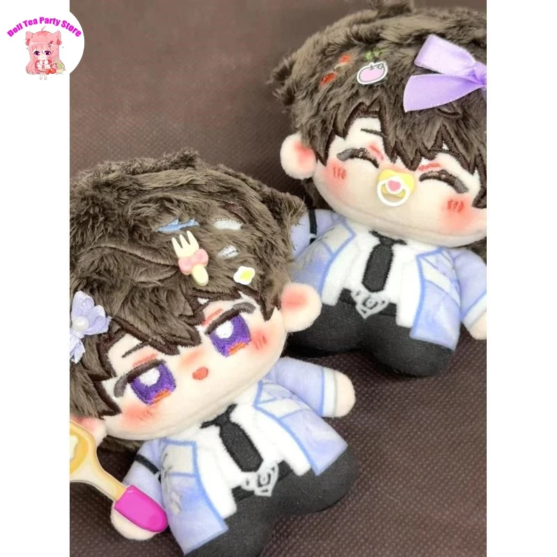

Game Love and Deepspace Caleb Birthday Attribute Printed Plush Doll Adorable Nunu Body Pendant Cosplay 10cm Keychain Toys Gift