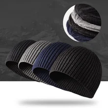 Esportes ao ar livre inverno quente malha pulôver gorros à prova de vento bonés de cobertura confortável macio casual boné caminhadas ciclismo chapéu