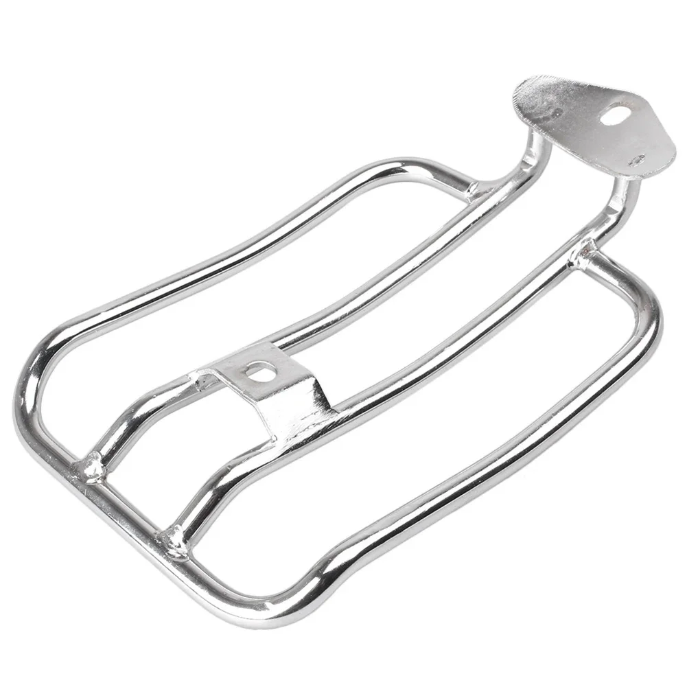 Chrome Motorcycle For Harley Sportster XL 883 1200 Custom Low Nightster Roadster etc. Sissy Bar Backrest Luggage Rack Back Rest view 2