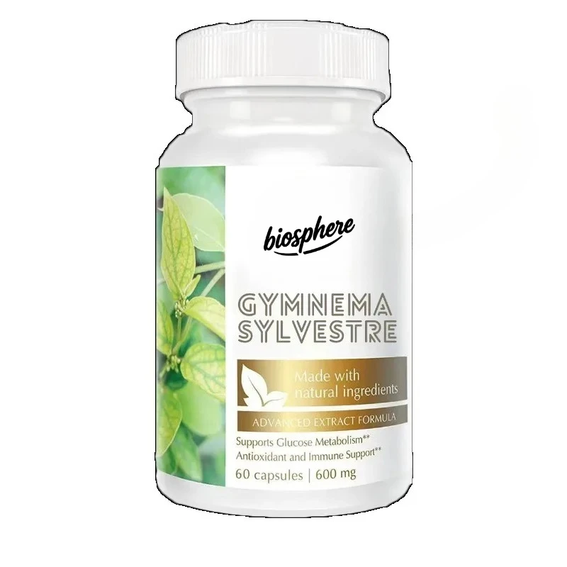 

Gymnema Sylvestre Supplement 600mg Concentrated Herbal Extract Capsules | Non GMO and Gluten