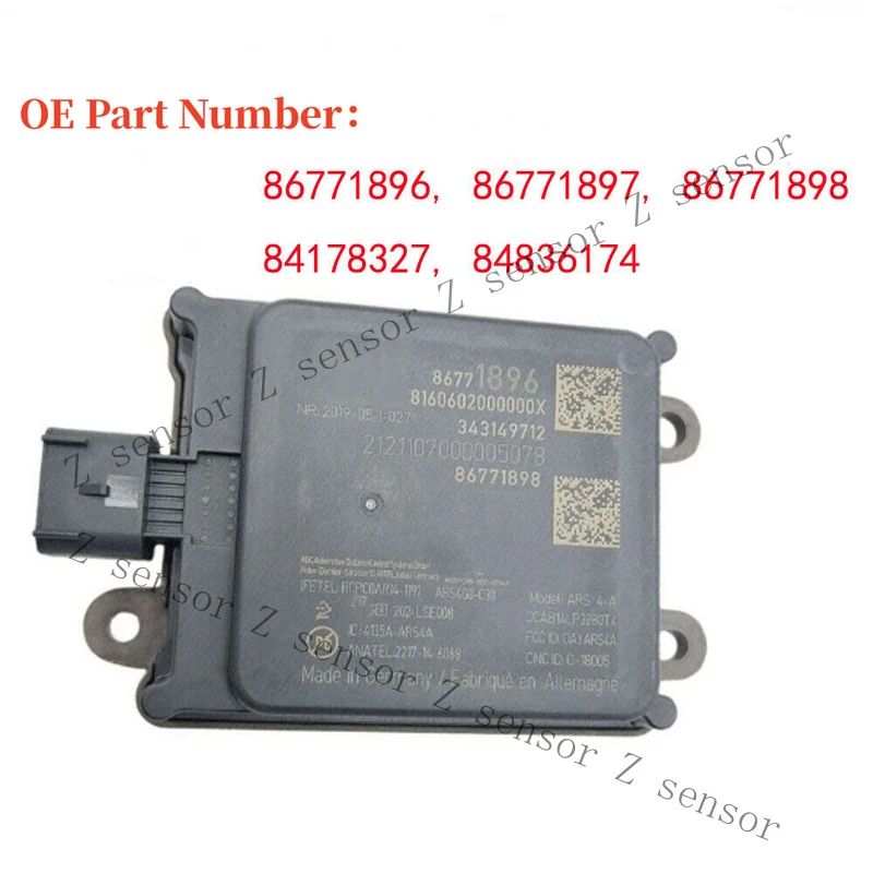 Z+ Forward Range Radar Sensor FOR 2017-2021 GM Cadillac GMC Buick OE# 86771896 NEW