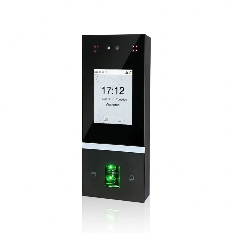 Office Smart Punching Card Face Attendance Machine Biometric Clocking Terminal