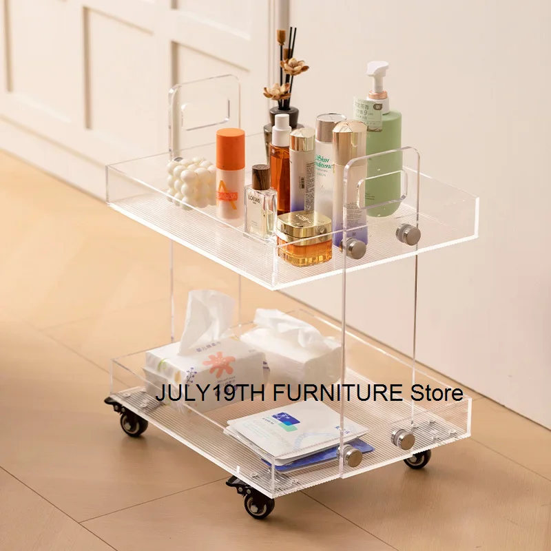 Beauty Room Wagon Salon Tray Spa Auxiliary Cart Trolley Furniture Tattoo Cosmetic Table Wheels