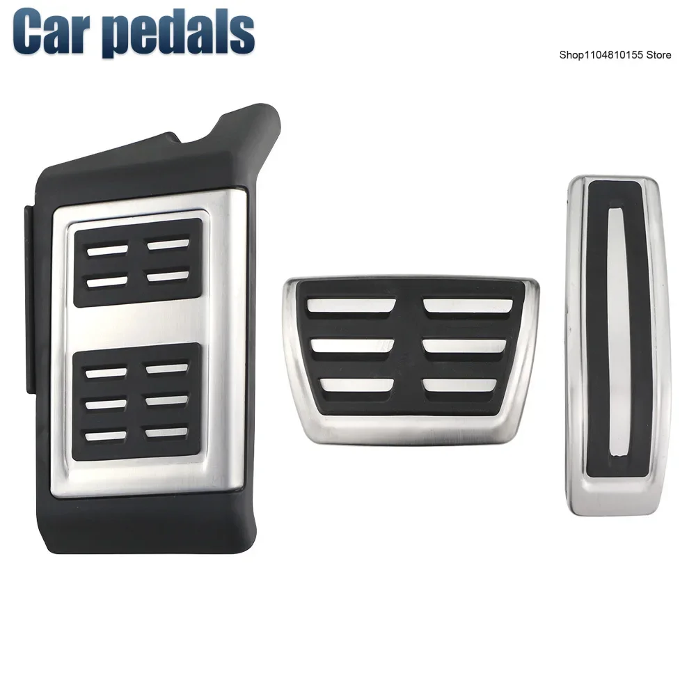 

Car Pedals Cover for Audi Q7 SQ7 2006 - 2015 Accelerator Gas Brake Pedal Foot Rest Dead Pedal Pad Non-Slip Interior Accessories