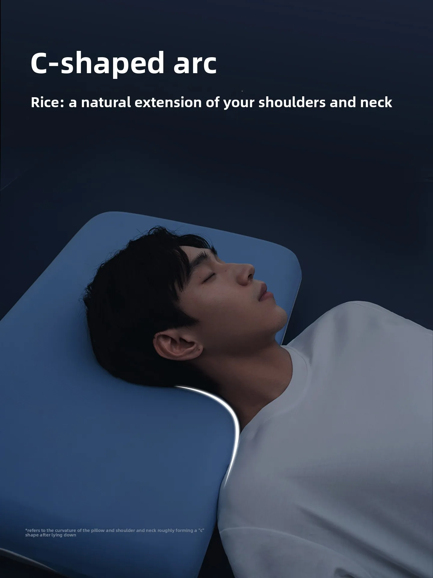 Deep Sleeping Pillow Cervical Spine Protection Memory Cotton Adult Pillow Cover Core Set Sleeping Pillow