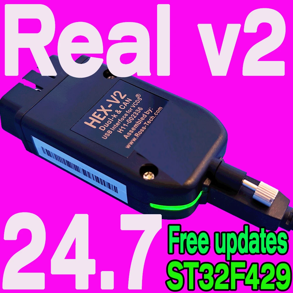 Full-function Dealer Level Real V2 Unlimited VIN Vag com Cable VCDS Upgrade HEX V2 VW AUDi Owner Needs OBDII Pro Scanner Diagkit