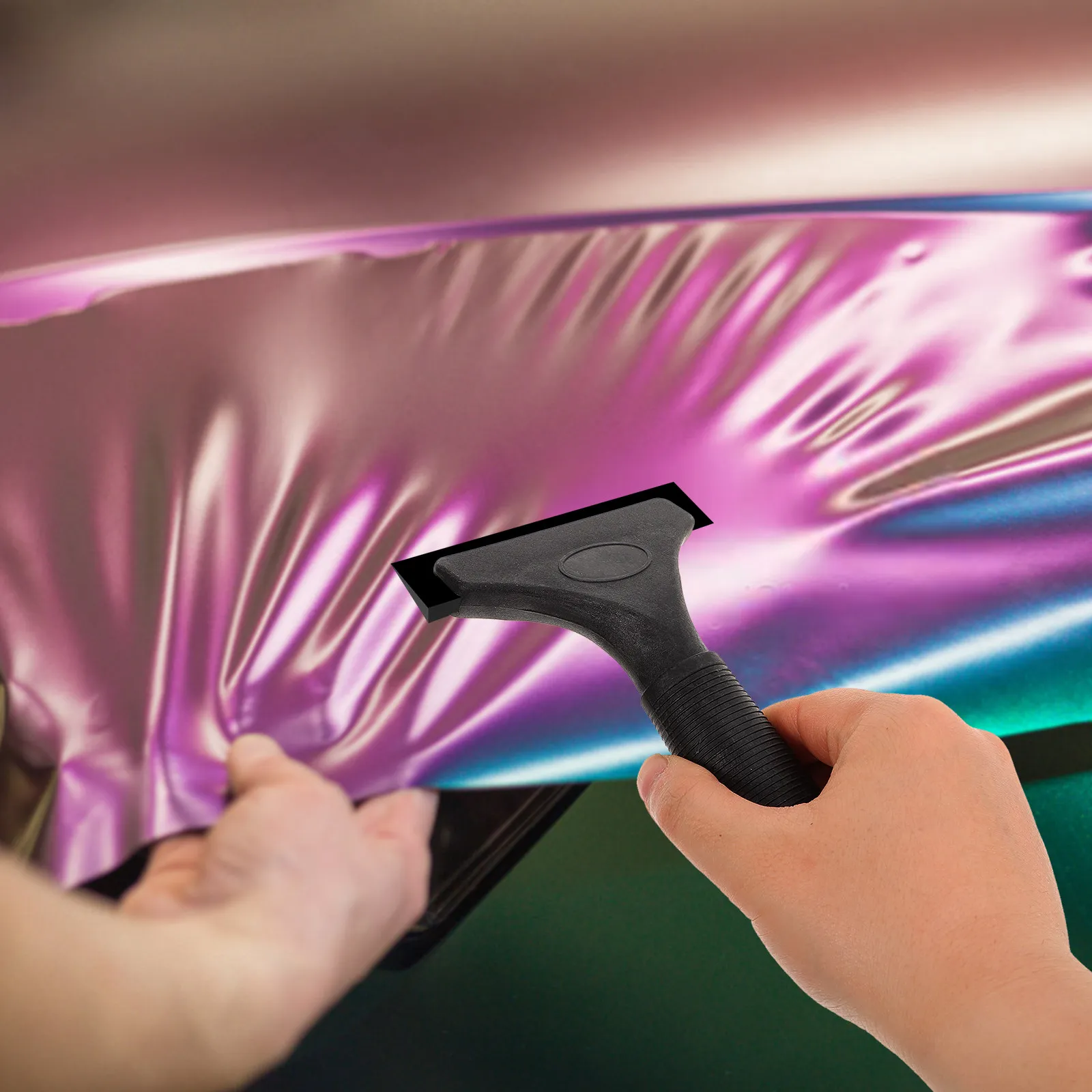 Car Film Scraper Plastic Handle Smooth Edge Auto Film Wrap Window Tint Squeegee Car Sticker Mounting Tool Vehicle Vinyl Wrapping