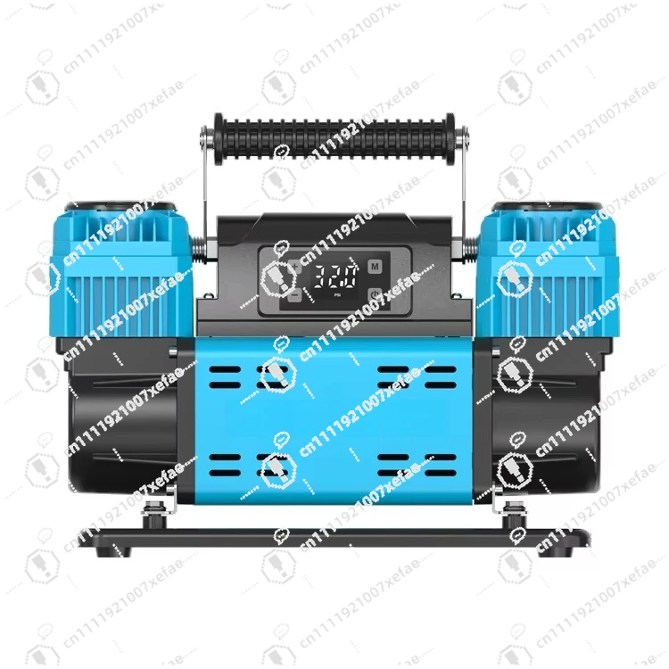 

Portable Air Compressor with Digital Display 60mm Twin Cylinder Tire Pressure Monitor