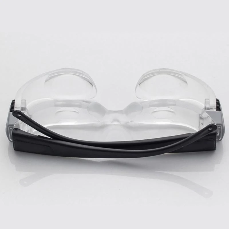 

F92B Television Magnifier 2.1x Adjustable Glass 0 to +300 Degree Goggles Magnifier Handsfree Bi-nocular Glasses