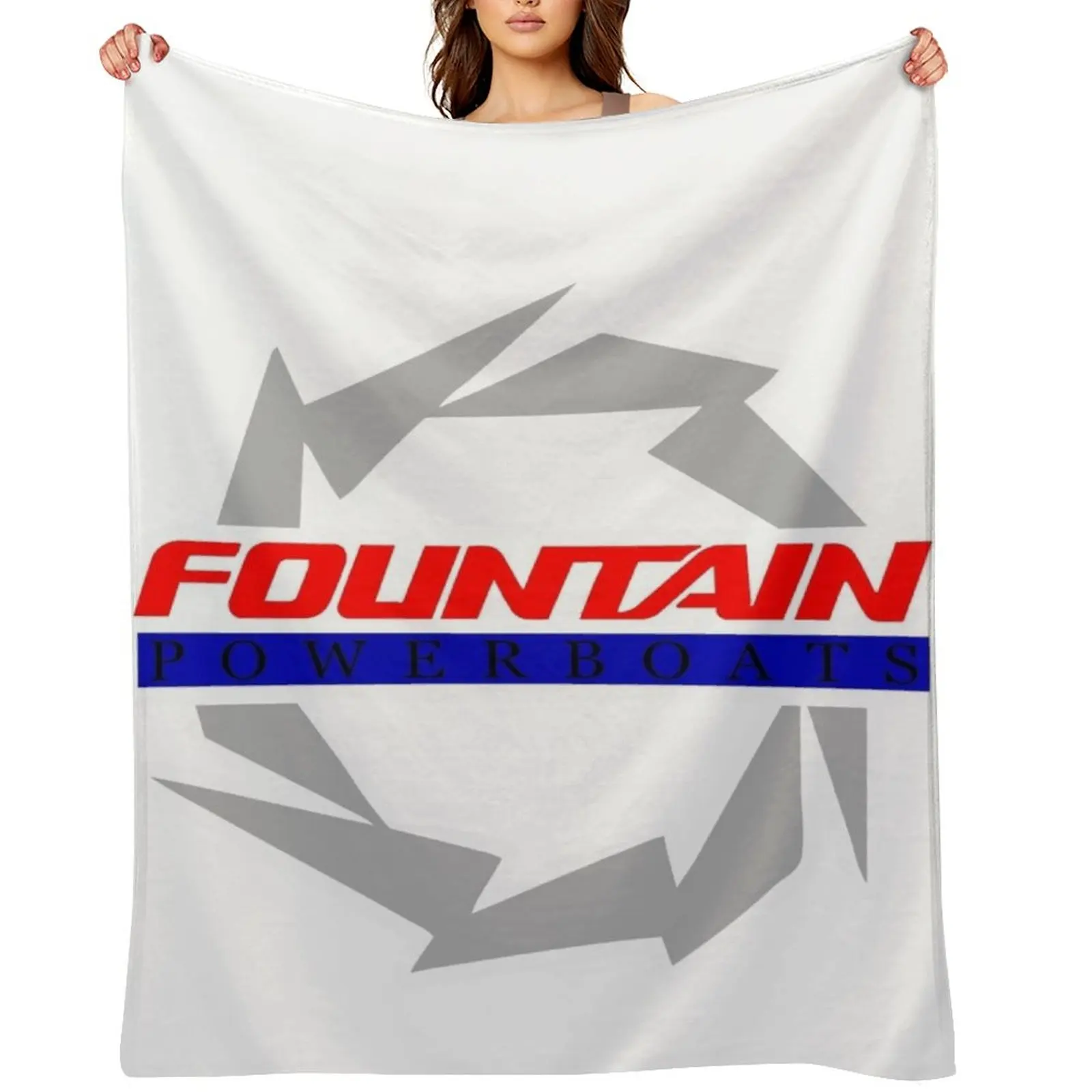

Fountain Powerboats Boat Throw Blanket warm winter Soft For Sofa Thin sofa bed Blankets
