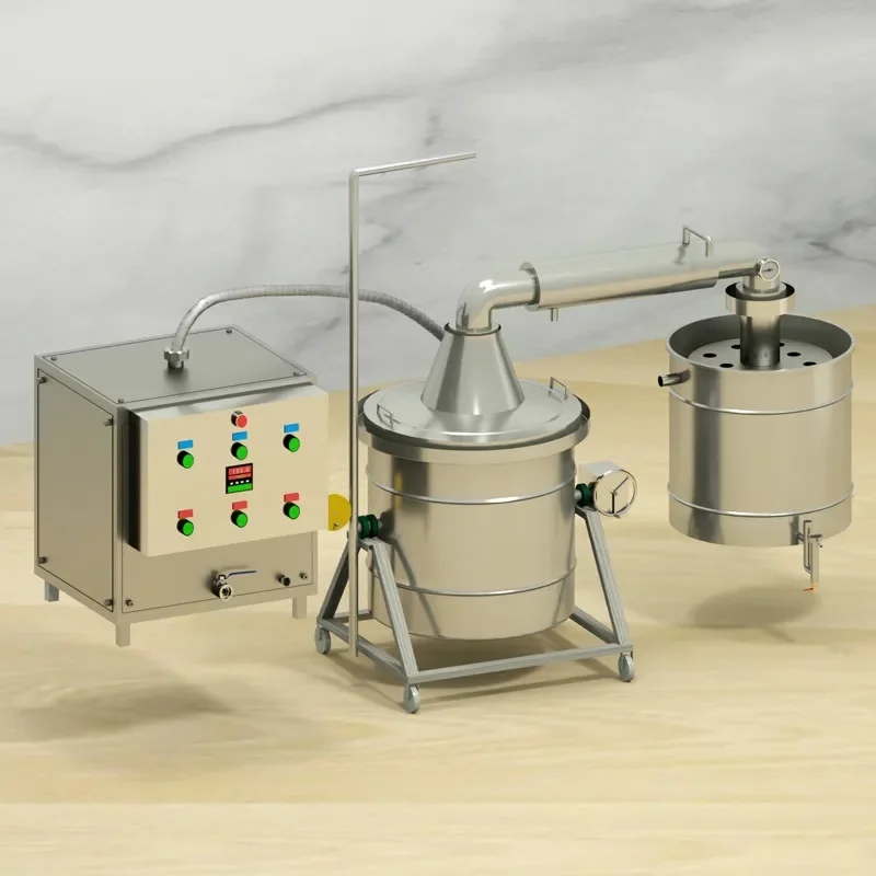CX large winery brewing equipment stainless steel Baijiu distiller automatic steam engine