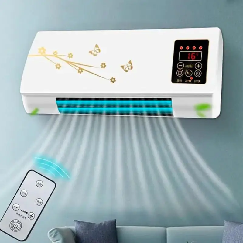 

Small Air Conditioner Cold And Heat Air Conditioning Unit With Timer Easy Control Cold And Heat AC Unit For Dormitory Home