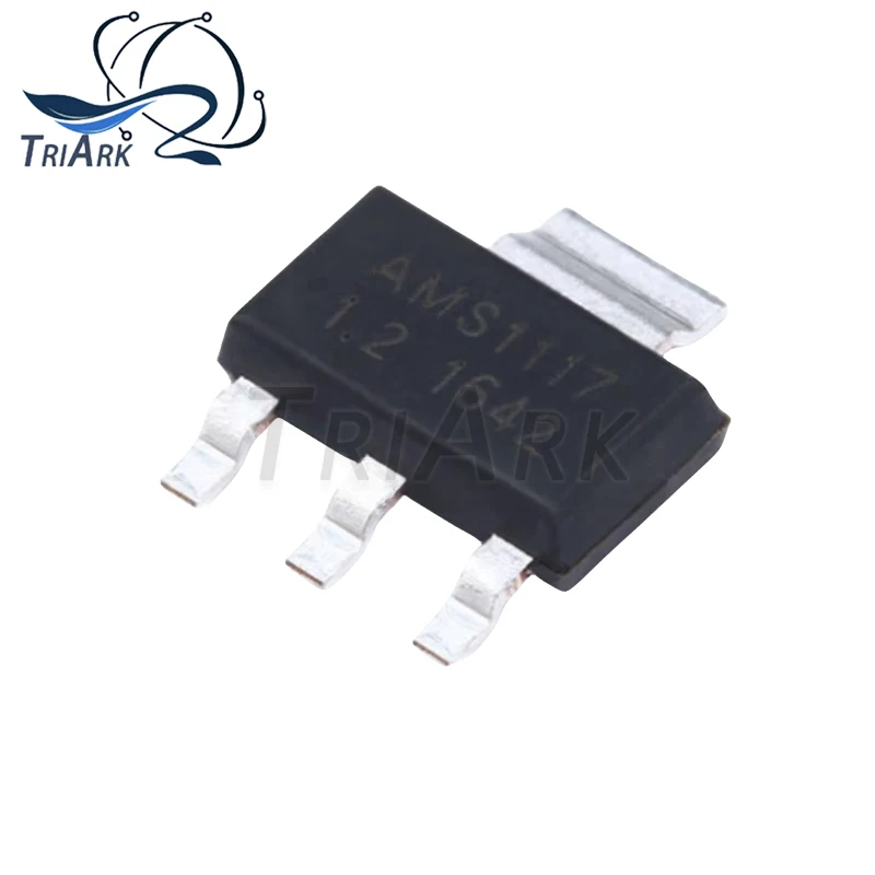 50pcs AMS1117-3.3 AMS1117-5.0 AMS1117 3V3 AMS1117-1.2 AMS1117-1.5 AMS1117-1.8 AMS1117-2.5 AMS1117-ADJ SOT-223 Voltage Rugulator