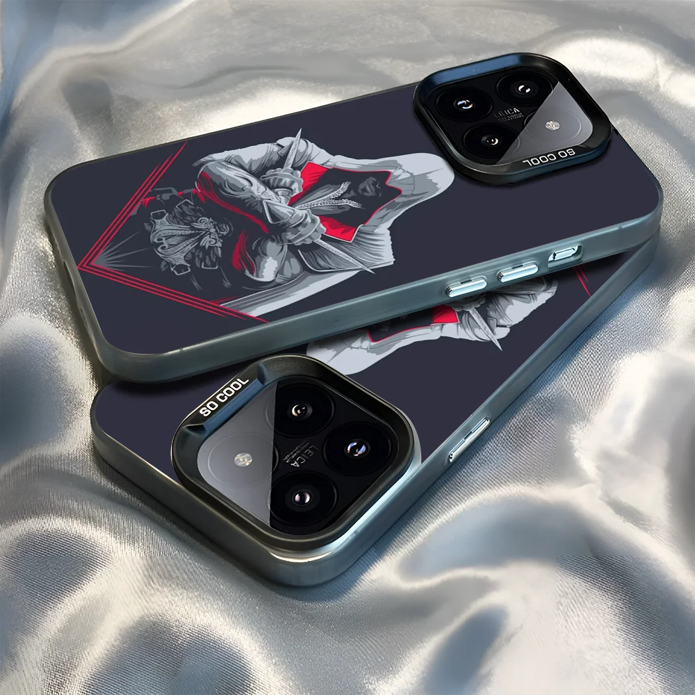 Epc Game A-Assassins C-Creed Phone Case IMD Phone Case For IPhone 16 15 14 13 12 11 Pro Max Plus Color Silver Cover