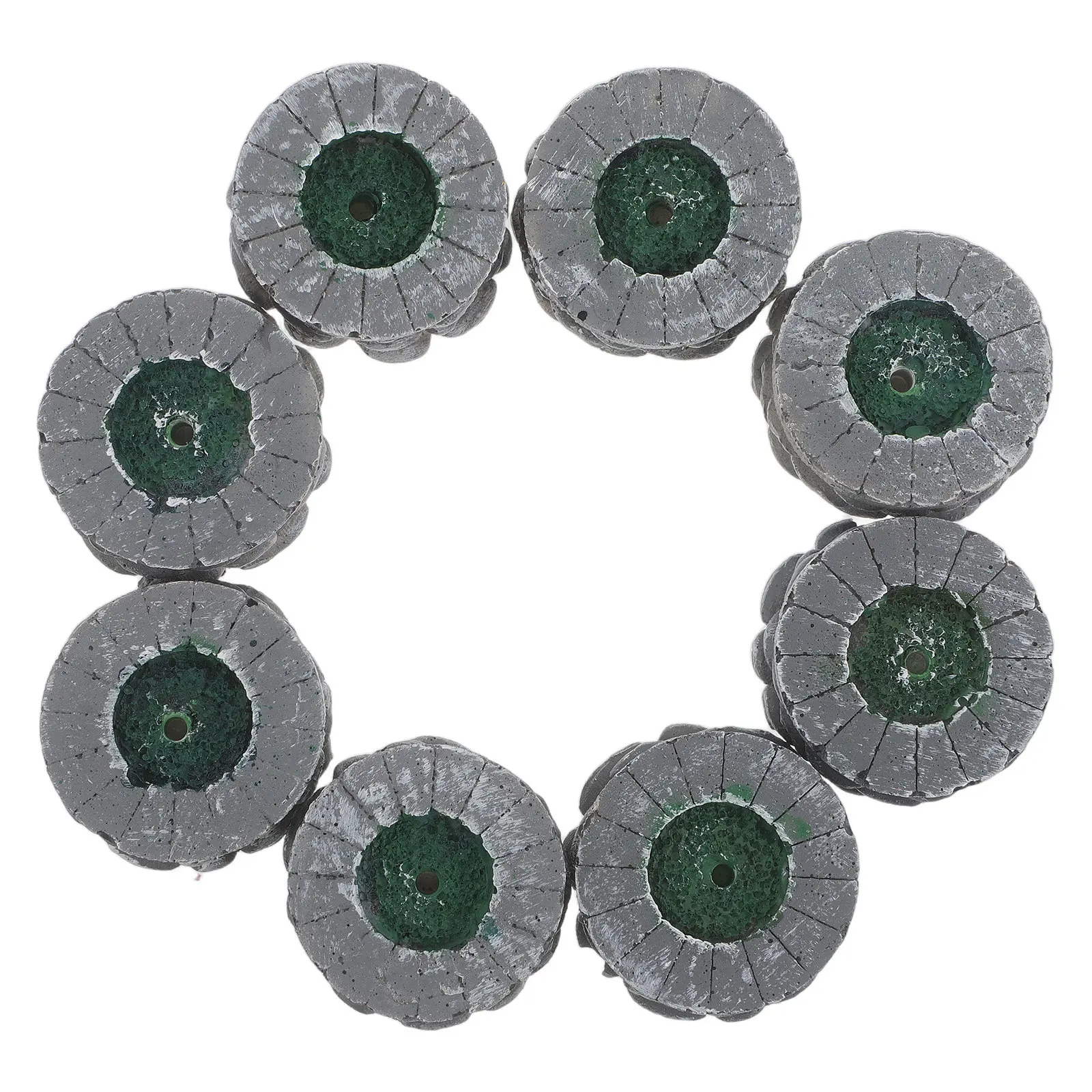 

Набор из 8 реалистичных миниатюрных цветочных грядок для ландшафтного дизайна, для создания сцен в песочницах и микроландшафтах