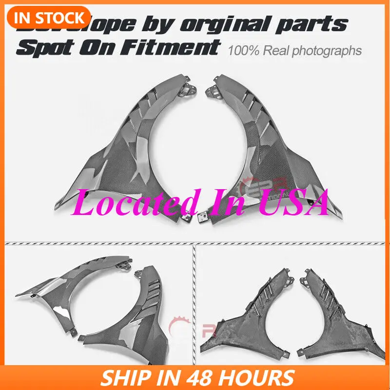 

For Honda Civic FK7 FC1 Front Vented Fender (with Upper Vent) Carbon Fiber