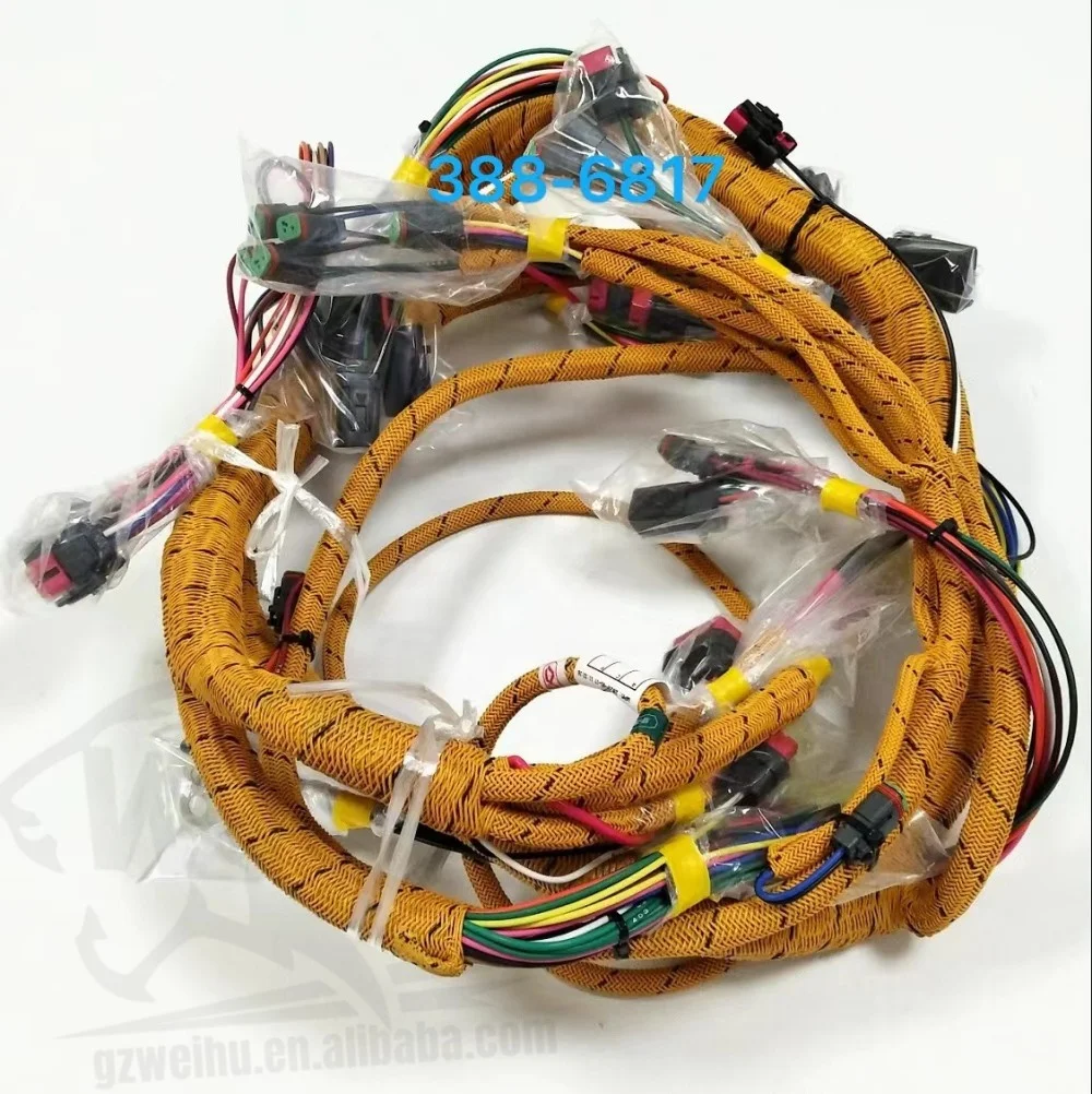 

CAT excavator cab Interior wiring harness 275-7004 388-6817 for CAT 320D excavator