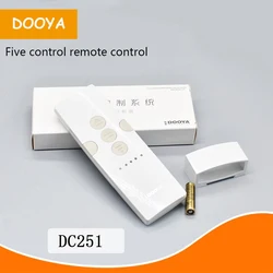 DOOYA-Cortina Elétrica Controle Remoto, Controlador de Casa Inteligente, Sem Fio, Cinco Canais, Controle Único, DC251