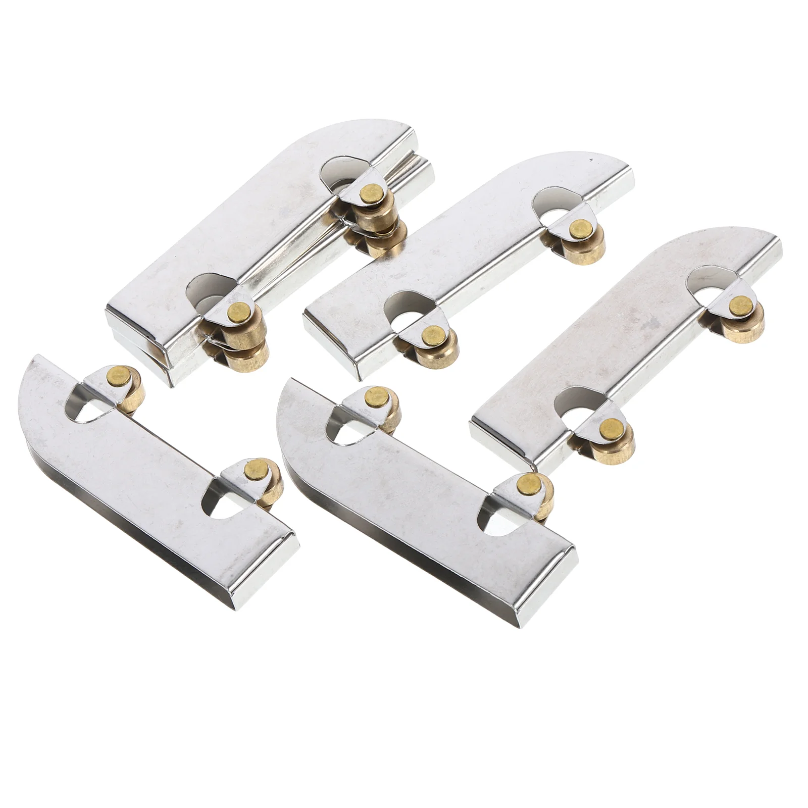 6 Pcs Sliding Door Rollers Hose Stopper Film Sliders Hardware Cabinet Guide Pulleys Drawer