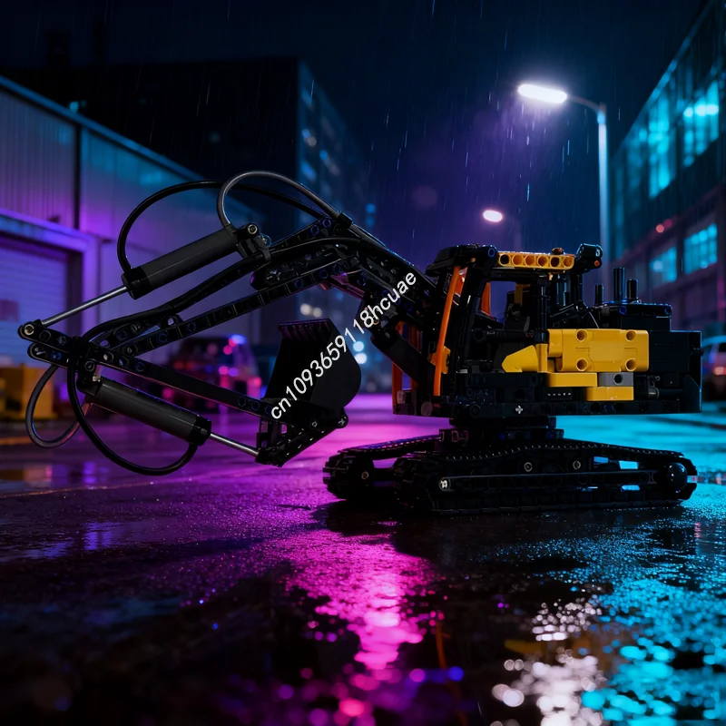 

762pcs MOC Volvoeed Excavator Technical Model Building Blocks Assemble DIY Creative Christmas Gifts Idea Toy Brick Birthday