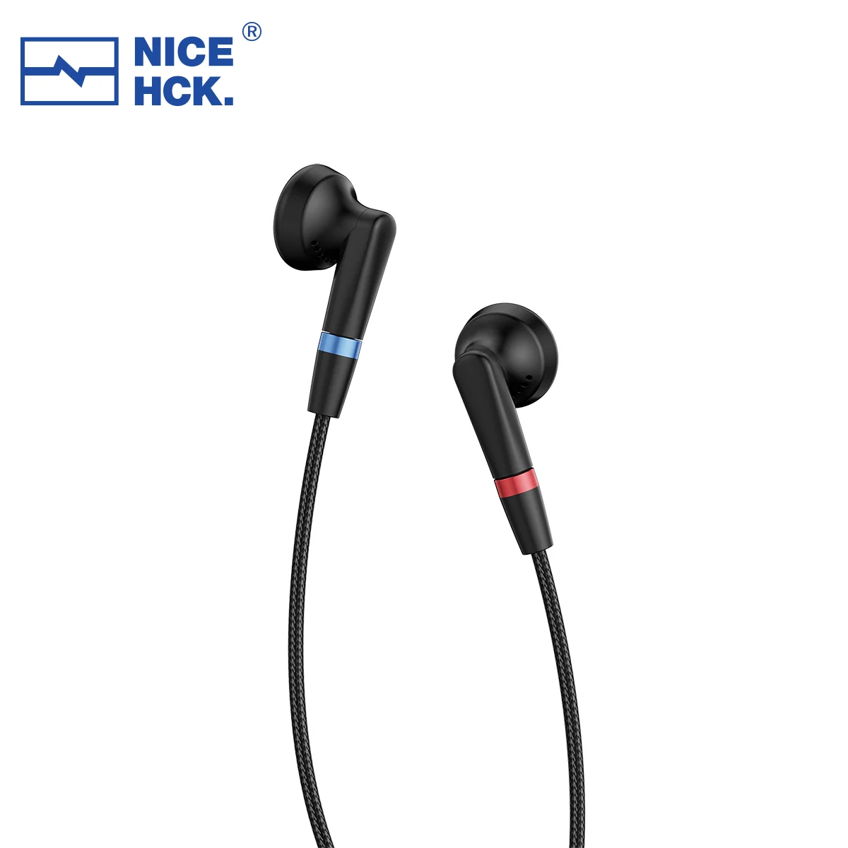 NICEHCK EBX25Ti HiFi Earphone 14.2mm Dome Beryllium Plated Diaphragm Audiophile Headset Detachable MMCX Cable Music Sport Earbud