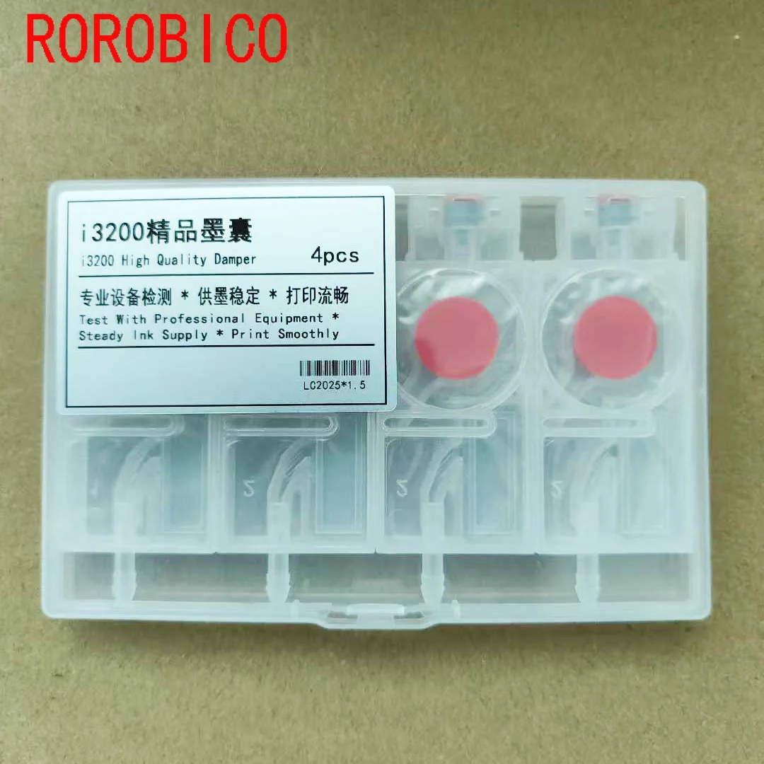 4 pezzi serranda di qualità eccellente serranda inchiostro originale con confezione per stampante Mimaki Jv33 XP600 i3200 4720 dumper inchiostro testina di stampa