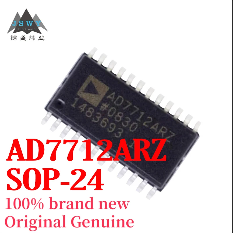 

(1/5 pcs) AD7712ARZ AD7712 SOP24 Analog-to-Digital Converter IC Brand New Authentic Free Shipping