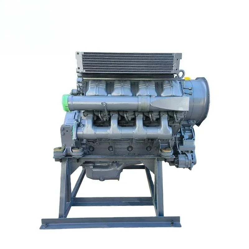 F8L413FW Machinery Diesel Engines Air Cooled 8 Cylinder 4 Stroke For Deutz 413 Engine Assembly