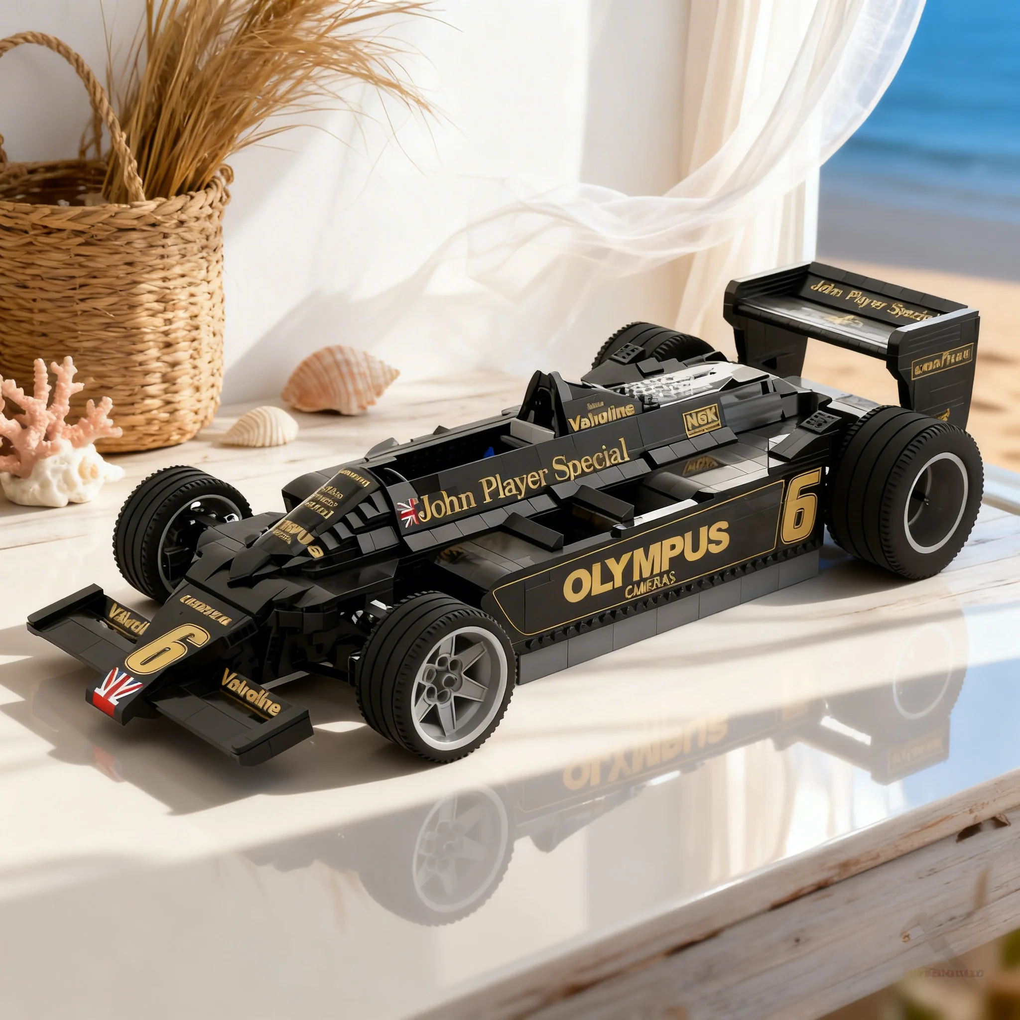 Image of 1952-teiliges MOC Technik Lotus 79 Modell im Maßstab 1:8 DIY Kreative Bausteine Ausstellungsstück Geburtstagsgeschenk Sammlerstück Dekoration für Zuhause