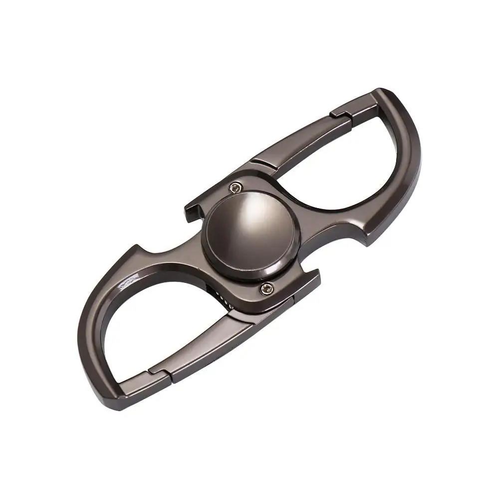 Hand Spinner Fidget Spinner Keychain Stainless Steel Creative Design Fidget Bottle Opener Multifunctional Metal