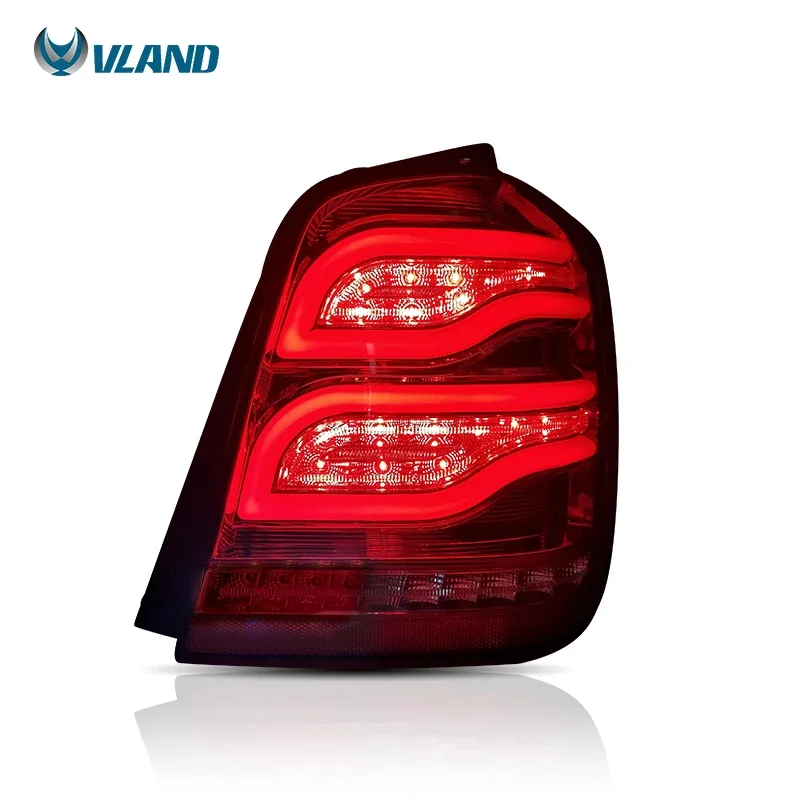 VLAND Factory Wholesales LED Taillights Rear Light 2001-2005 2006 2007 Tail Lamp Car Accessories For Highlander