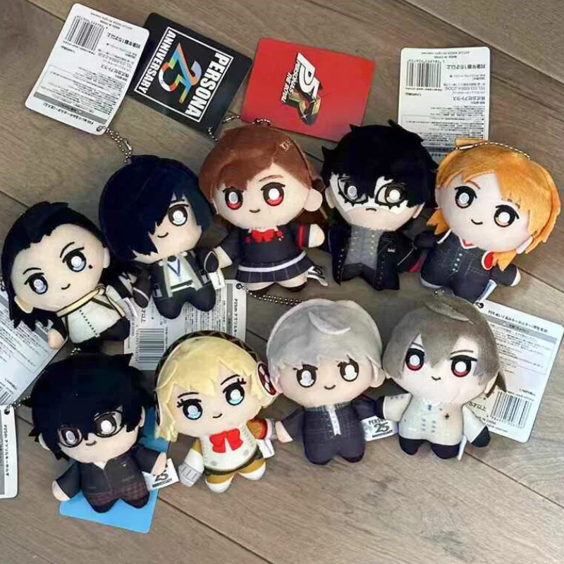Persona 3 Reload Aigis Plush Keychain Anime Cosplay Stuffed Doll Bag Charm Pendant Backpack Purse Birthday Gift For Anime Fans