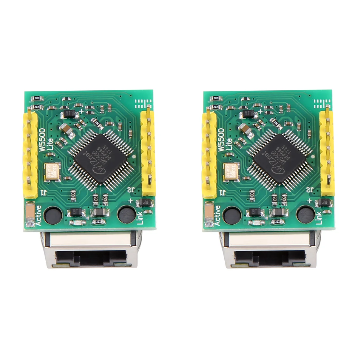 2PCS/LOT USR-ES1 W5500 Chip New SPI to LAN/ Ethernet Converter TCP/IP Mod