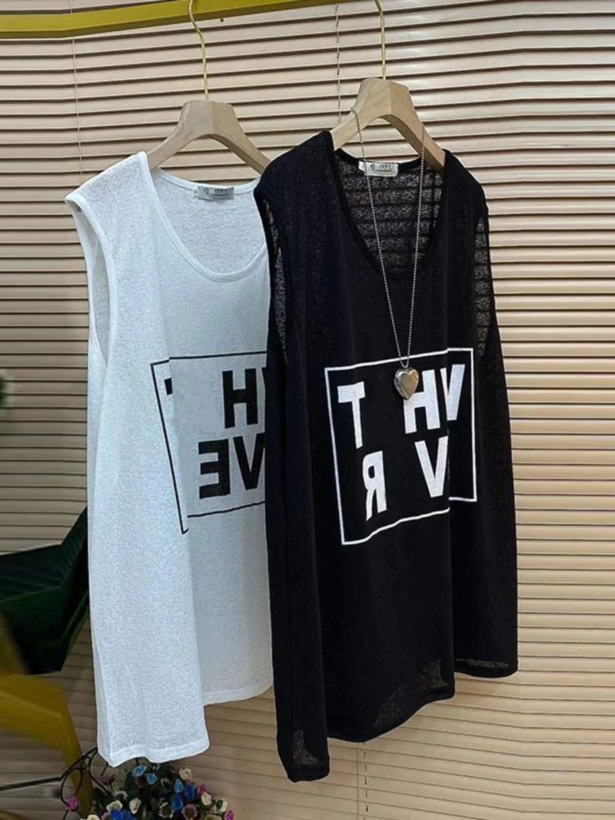 

Женская повседневная майка больших размеров, прозрачная, свободного кроя, скрывающая недостатки фигуры, летняя, модель 2