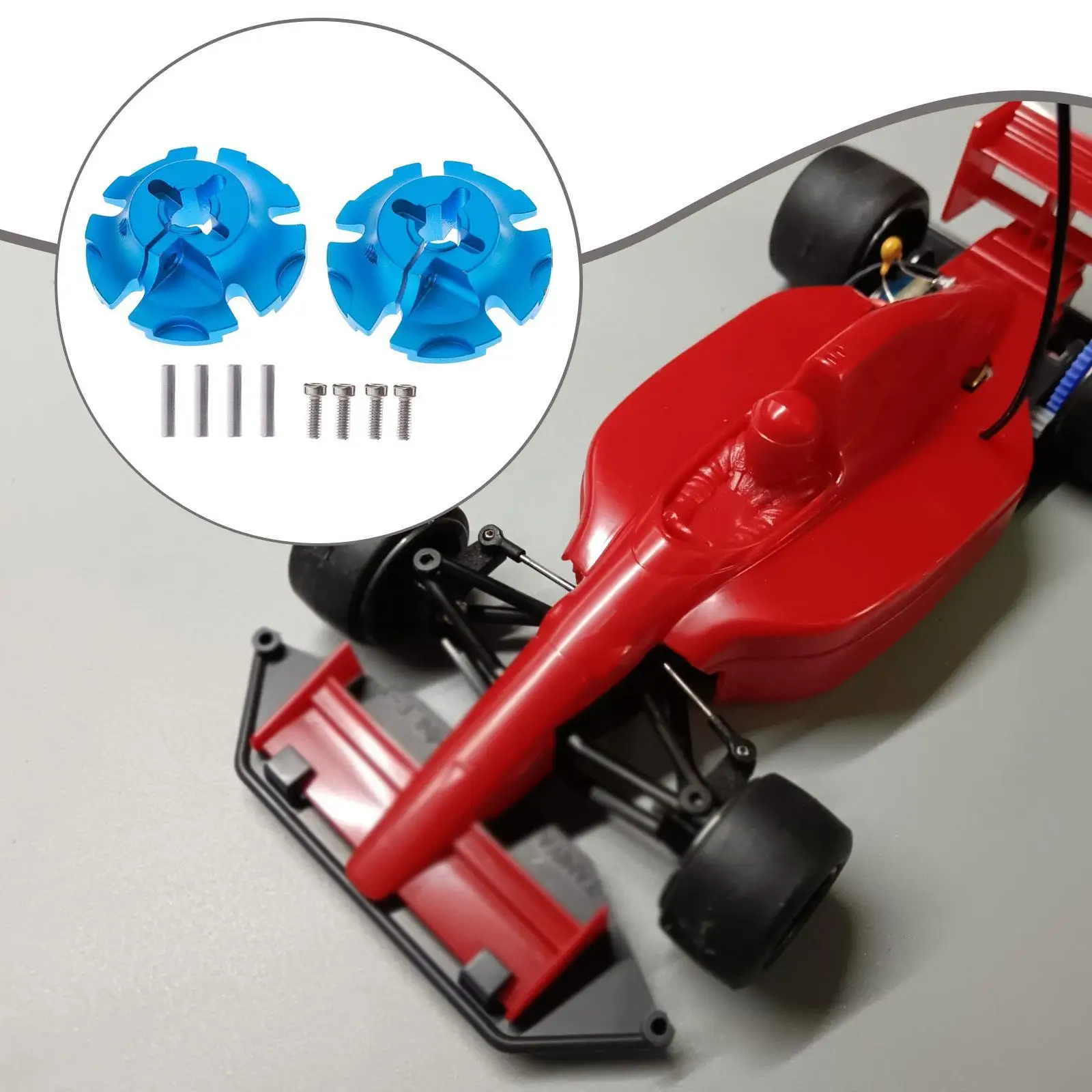 محول محور العجلة سهل التركيب، قطع غيار خفيفة الوزن لإصلاح السيارات، محور عجلة من سبائك الألومنيوم لـ CW01