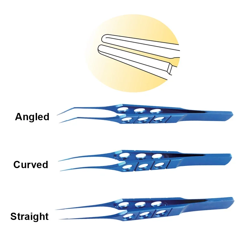

Tying Forceps Eyelid Forceps Tweezers Titanium Alloy Ophthalmic Surgery Instrument