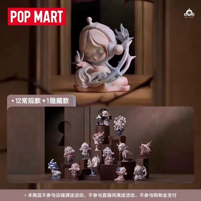 

Official Authentic Pop Mart Skullpanda The Paradox Series Figure Blind Box Cartoon Christmas Birthday Gifts Decorative Ornament