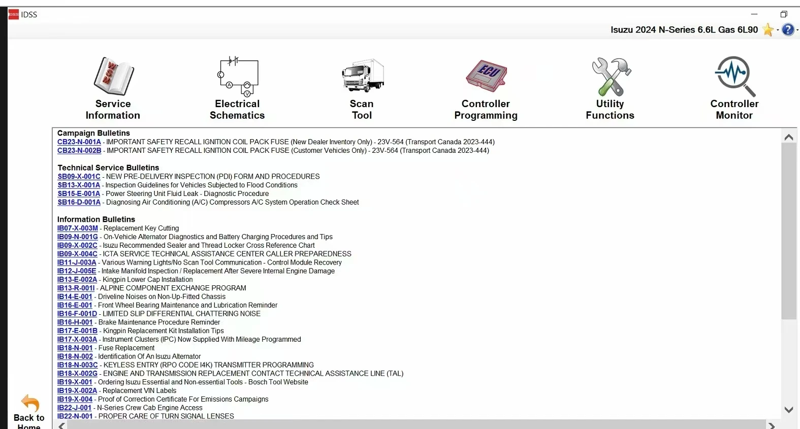 

Newest 2024.12IsuzuE-IDSS G-IDSS US-IDSS Export Diagnostic Software