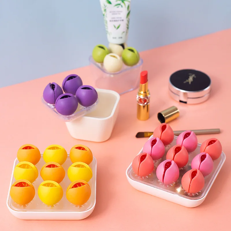 Tulip Flower Makeup Organizer Lipstick Holder Cute Cosmetic Storage Stand for Vanity Desk Bathroom Countertop