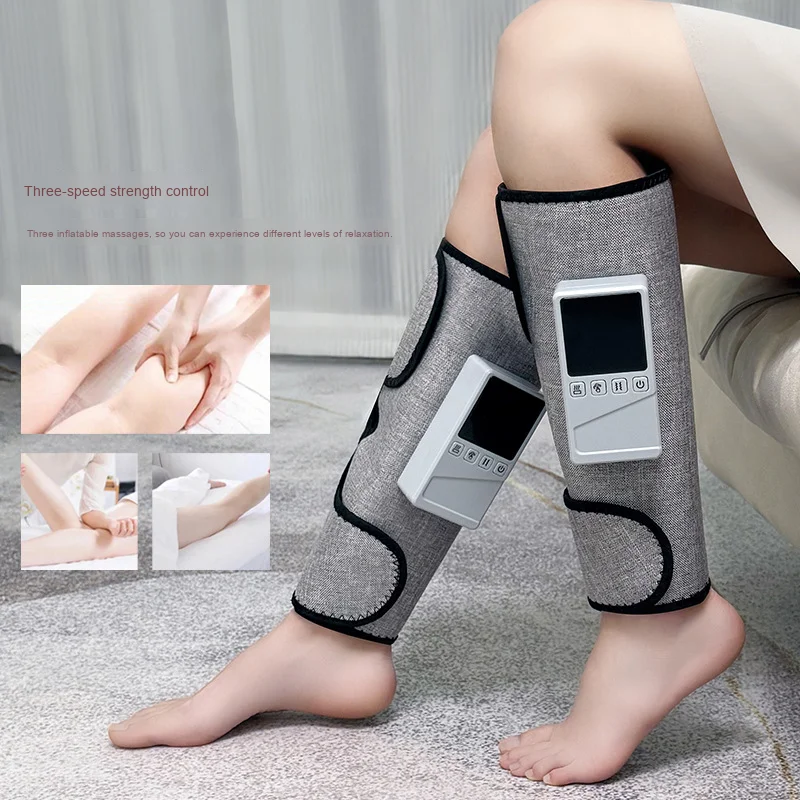 Multifunctional Leg Massager Calf Massager Constant Temperature Hot Compress Air Wave Electric Rehabilitation Therapy Supplies